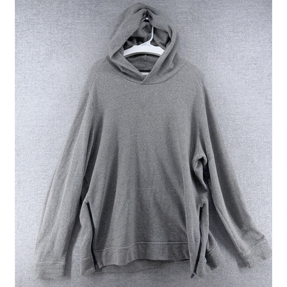 VRST Hoodie Pullover Sweater Men Size XXL Gray Long Sleeve Winter